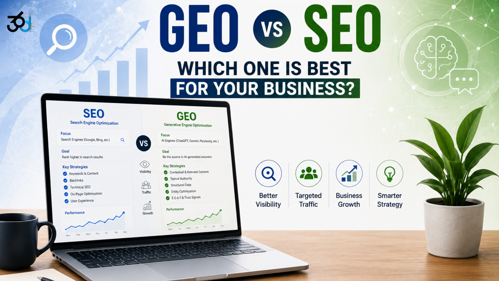 GEO vs SEO - 360 Digital Sauce